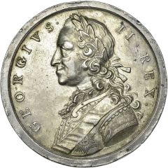 Medal - George II British Victories, silver