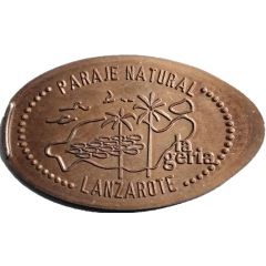 Elongated coin - Lanzarote