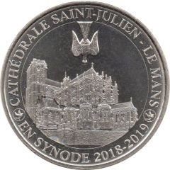 Monnaie de Paris Tourist Token - Le Mans Cathédrale Saint Julien - En synode 2018-2019