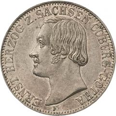 ⅙ Thaler - Ernest II