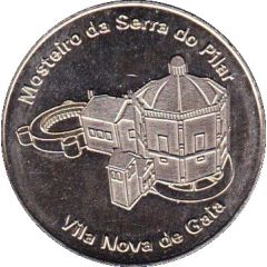 National Tokens Portuguese Heritage - Vila Nova de Gaia Mosteiro da Serra do Pilar