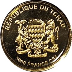 3000 Francs CFA Earth Tektite