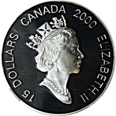 15 Dollars - Elizabeth II Year of the Dragon