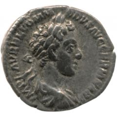Denarius - Commodus TR POT II COS P P, Jupiter