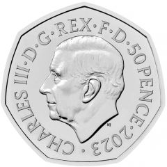 50 Pence - Charles III The Lion, the Witch and the Wardrobe