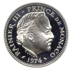 5 Francs - Rainier III Piedfort