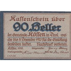 90 Heller Kössen in Tirol