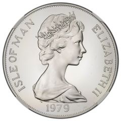 1 Crown - Elizabeth II Tynwald, Platinum Proof