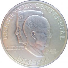 1 Dollar Eisenhower Centennial