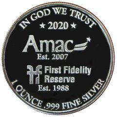 1 oz Silver Amac First Fidelity Reserve 75th Anniversary WWII