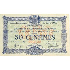 50 Centimes - Chambres de Commerce d`Avignon