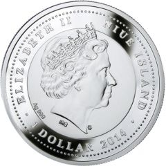1 Dollar - Elizabeth II European Bison