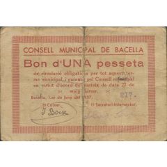 1 Peseta Bassella