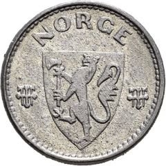 25 Øre - Haakon VII WW2 German Occupation
