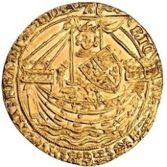 1 Noble - Richard II London mint, type IB