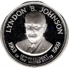 American Express Presidential Treasury Lyndon B. Johnson