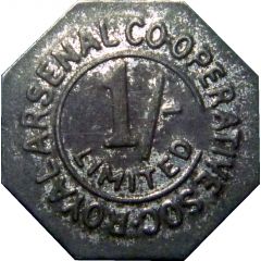 1 Shilling - Royal Arsenal Co-Operative Society