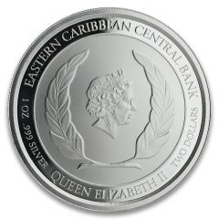 2 Dollars - Elizabeth II Coat of arms, Coloured