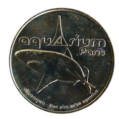 Monnaie de Paris Tourist Token - Aquarium de Paris Le requin