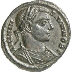 Nummus - Licinius II VICT LAETAE PRINC PERP / S , Siscia