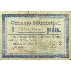 1 Peseta Urda