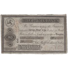 1 Pound Isle of Man Bank