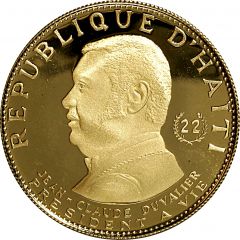 1000 Gourdes Jean-Claude Duvalier