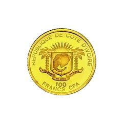 100 Francs CFA Benedict XVI