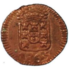 41/2 Reis - Maria II Goa Mint