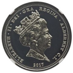 2 Sovereigns - Elizabeth II Platinum Wedding