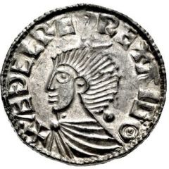 1 Penny In the name of Aethelred, Long cross