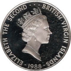 25 Dollars - Elizabeth II Lock Plate