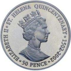 50 Pence - Elizabeth II Royal Visit