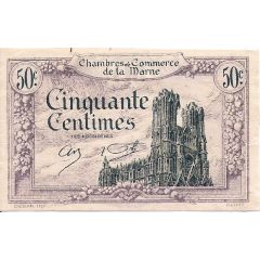 50 Centimes - Chambre de Commerce de la Marne [51]