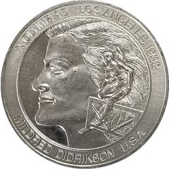 Token - Great Olympic Moments Mildred Didrikson