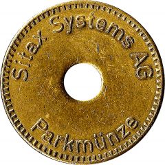Parking Token - Parkmünze Sitax Systems AG