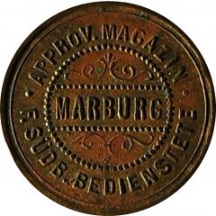 1 Krone - Consumption token for employees of the Südbahn Maribor / Marburg an der Drau
