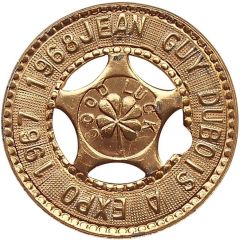 Good Luck Token - Expo 67 Montreal, Quebec