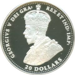 20 Dollars In the name of George V, Royal Aircraft Factory S.E.5A