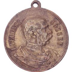 Medal - Franz Joseph I - Military Maneuver in Čakovec