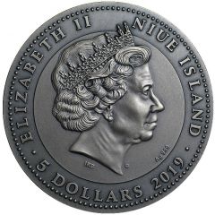 5 Dollars - Elizabeth II Venetian Mask