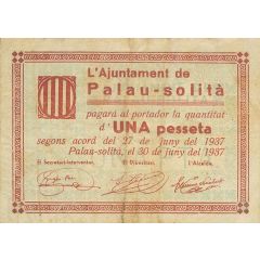 1 Peseta Palau-solità