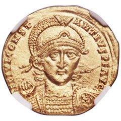 Solidus - Constantius II GLORIA REI PVBLICAE, Rome