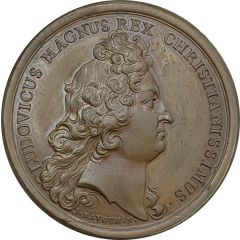 Medal - Louis XIV Attack on Belle Isle