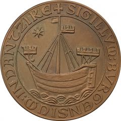 Medal - Cities of the German Hanse Danzig
