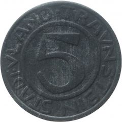 5 Pfennig - Traunstein