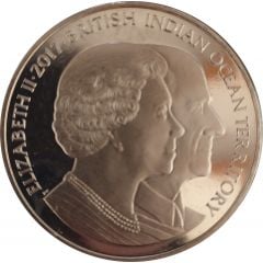 2 Pounds - Elizabeth II Elizabeth II and Prince Philip