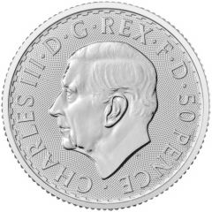 50 Pence - Charles III 1/4 oz Fine Silver