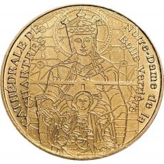 Jeton touristique - Monnaie de Paris - Cathédrale de Chartres