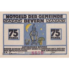 75 Pfennigs Bevern